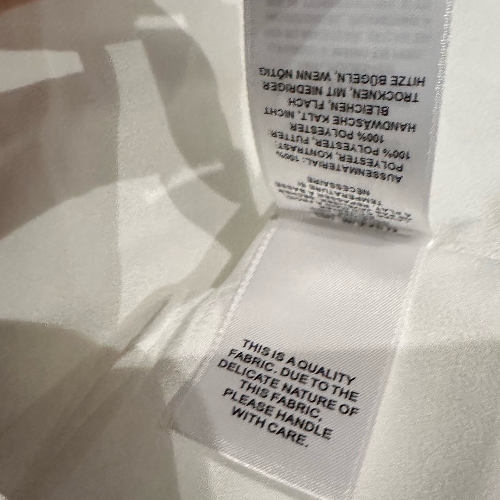 Lulus Laubrey White Floral Jacquard Mini Dress and Scarf Set Size Medium NWT - Picture 16 of 16